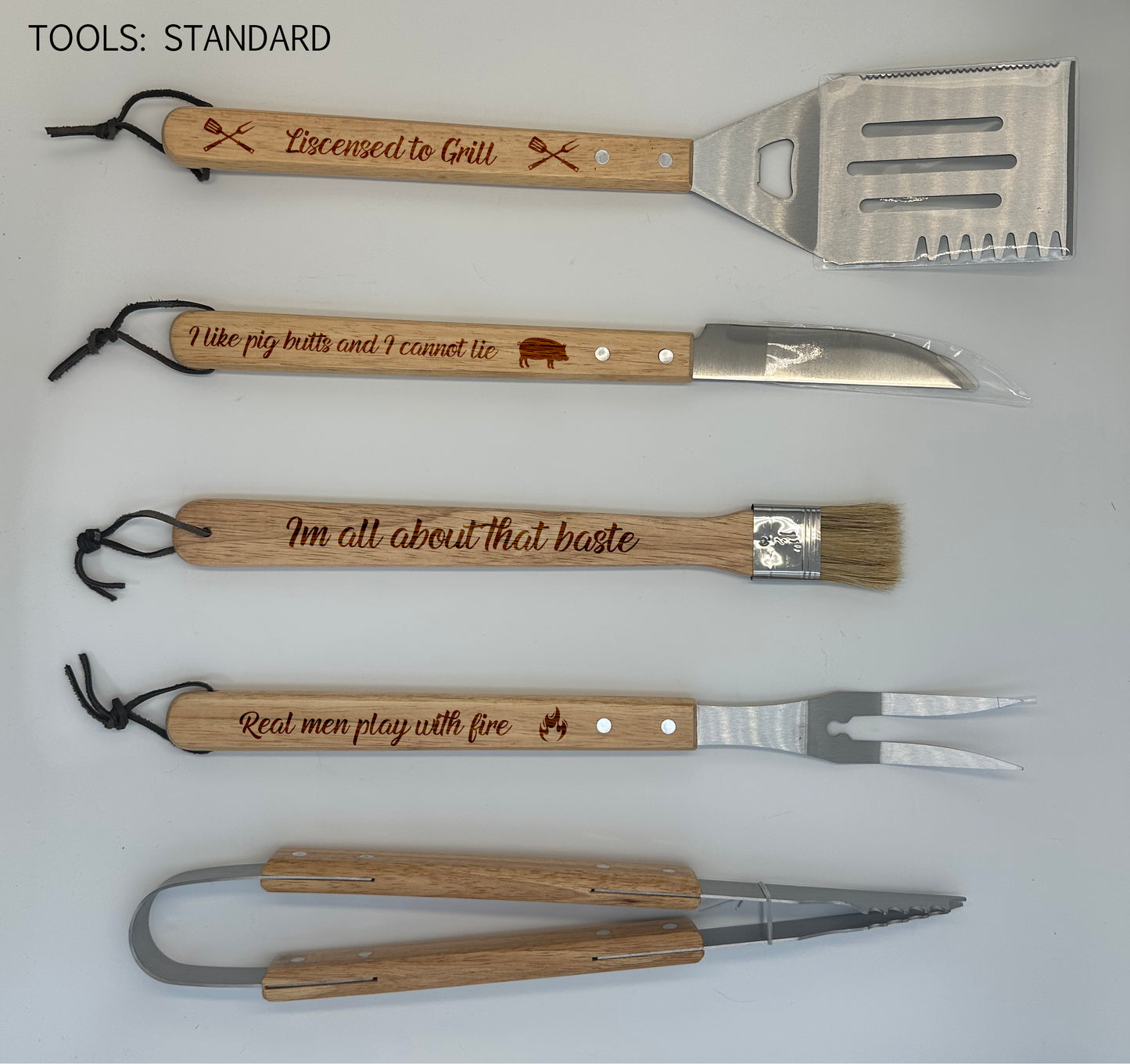 Premium BBQ Tools Kit with case