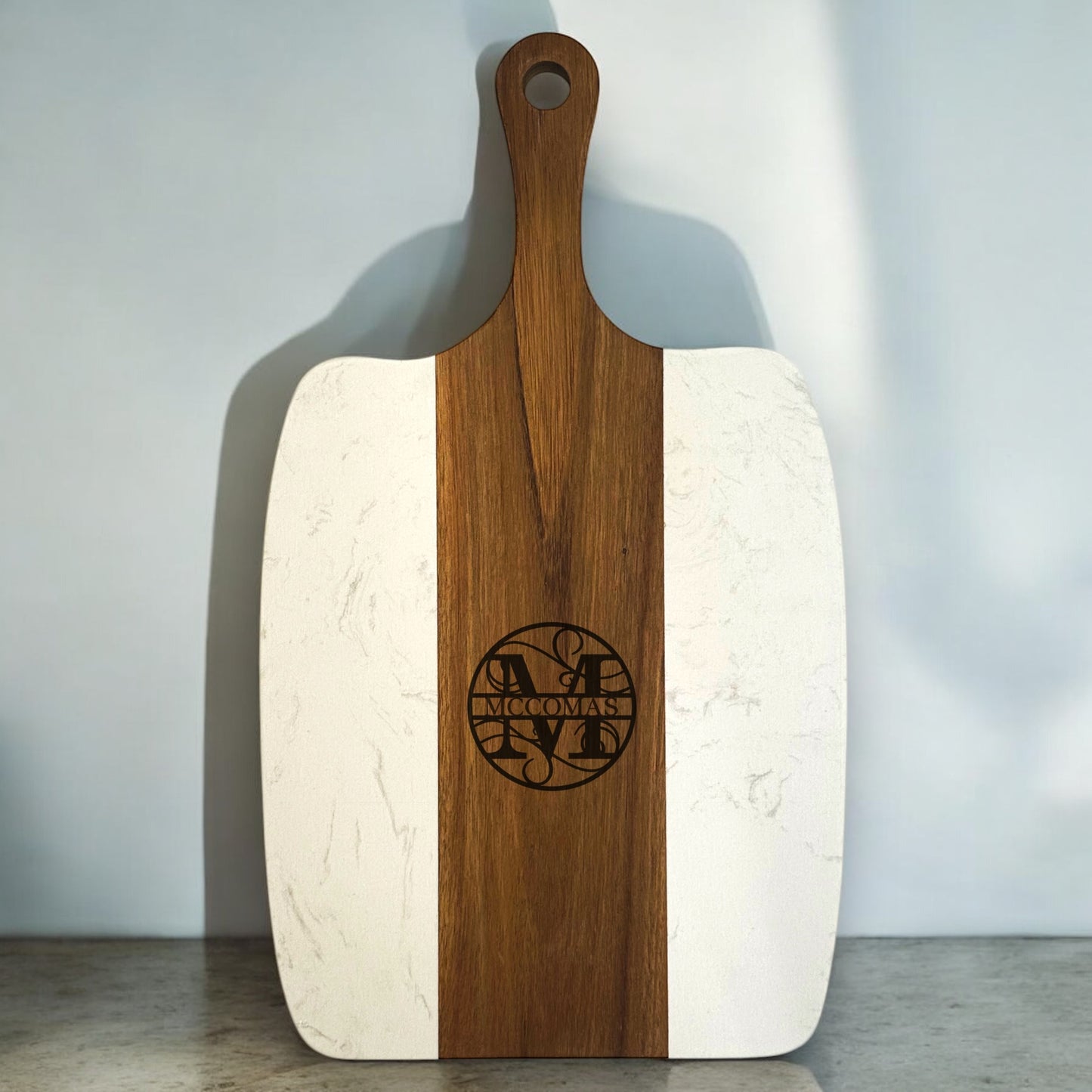 Serving Board With Utensils