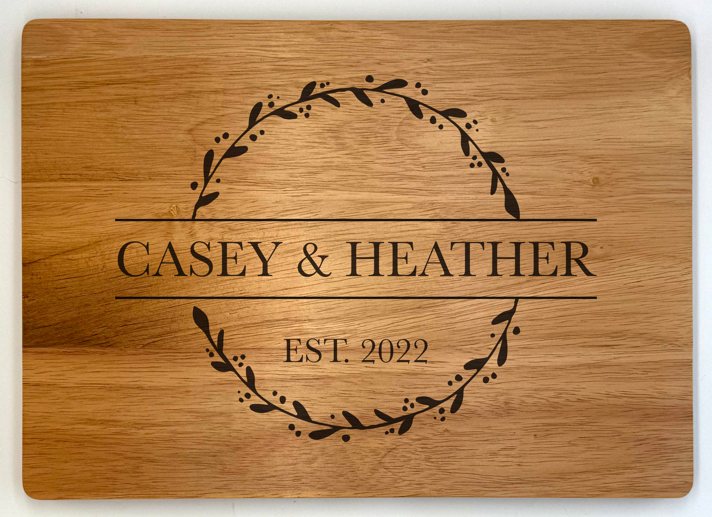 Personalized Walnut Cutting Board