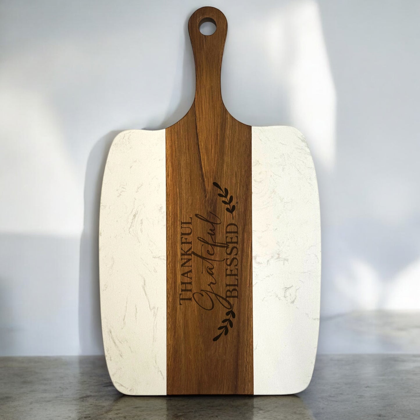 Serving Board With Utensils