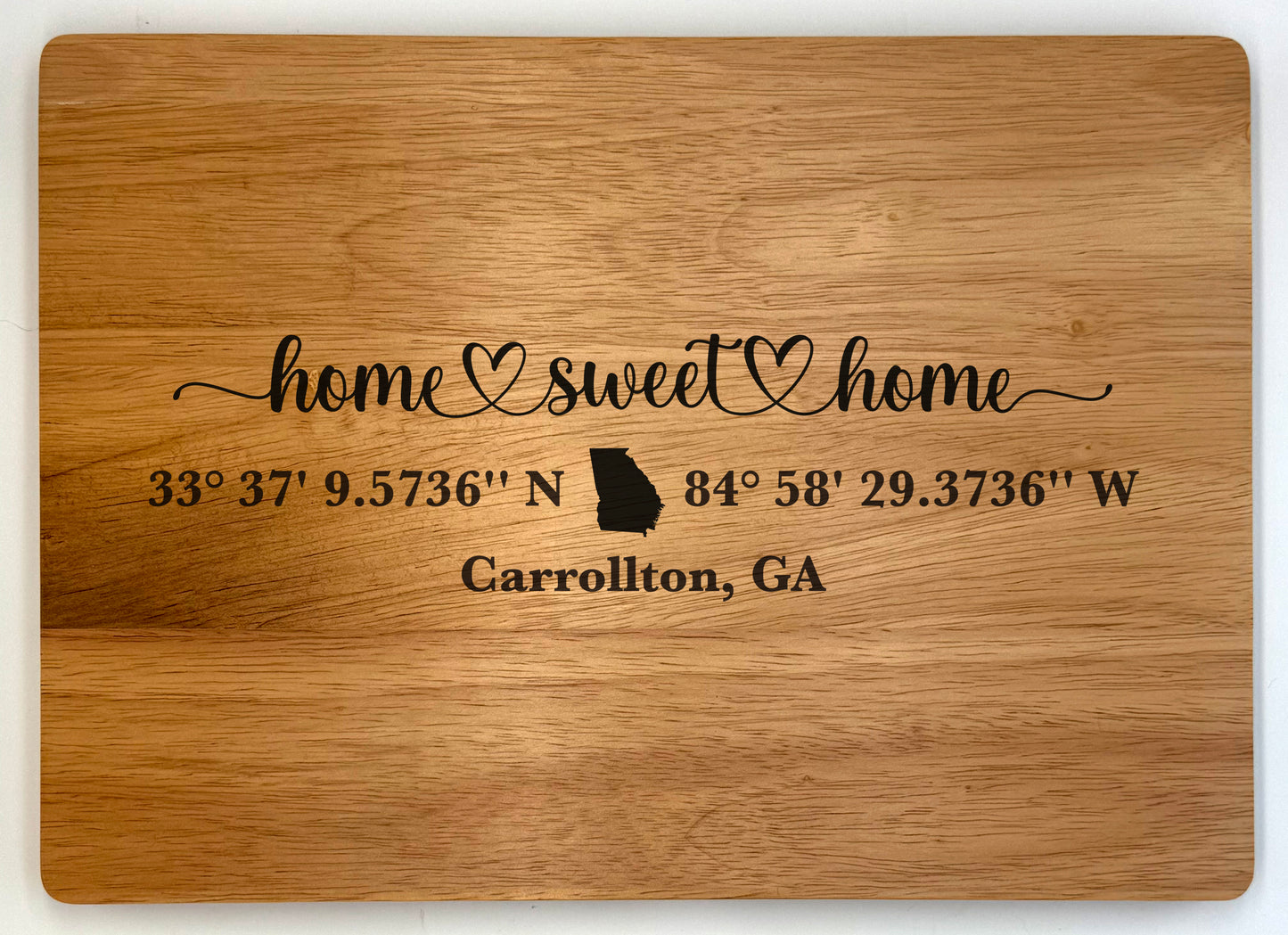 Personalized Walnut Cutting Board